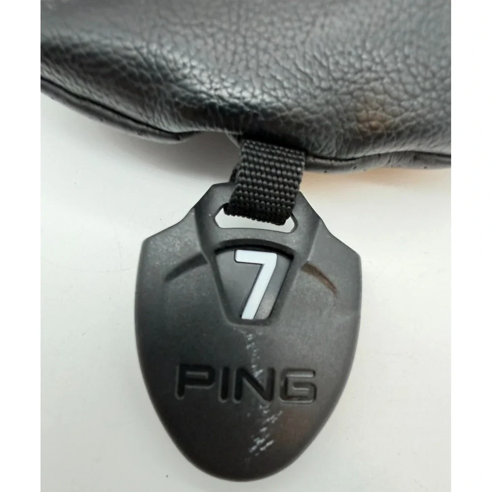 PING G425 Fairway Wood Golf Club Headcover - Black Grey White Adjustable Tag OEM